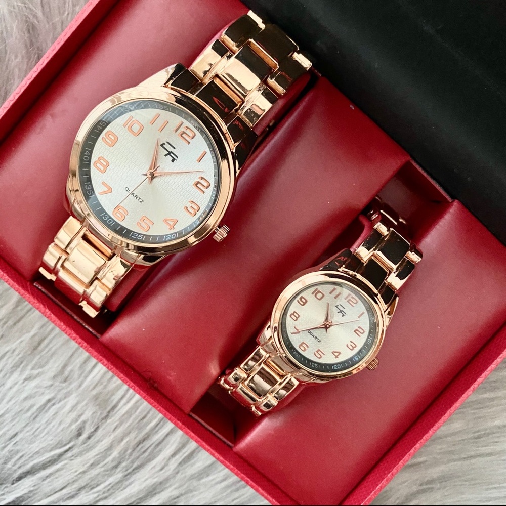 Charles Raymond His and Hers Watch Set